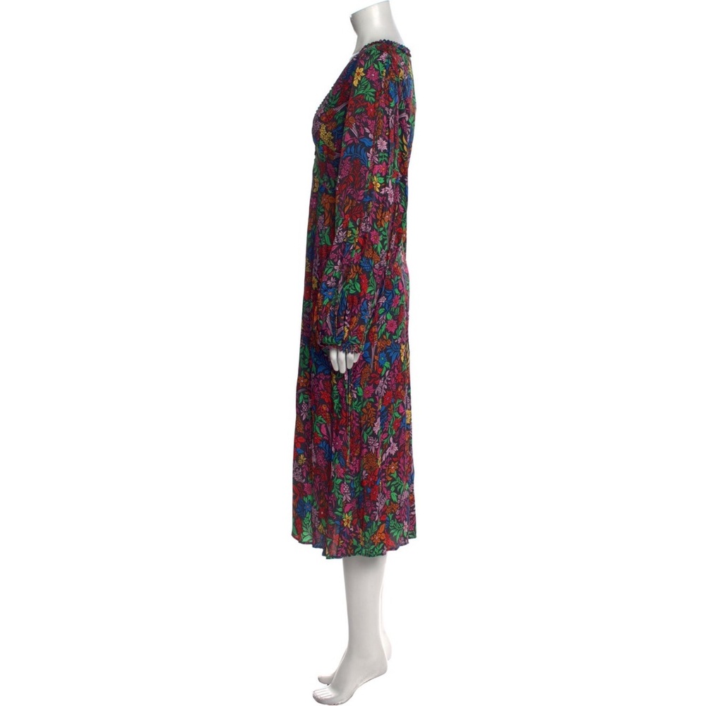 Farm Rio Floral Printed Midi Dress - Picture 7 of 7